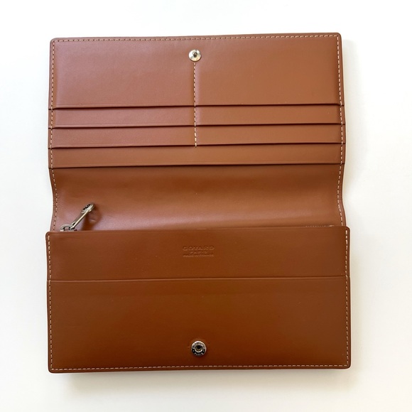 Goyard Richelieu Wallet, Black and Tan - Excellent condition - Picture 4 of 16